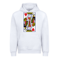 White king of hearts Urban Hoodie - artisFamous