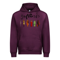 Mauve Wine GENESIS Urban Hoodie - artisFamous