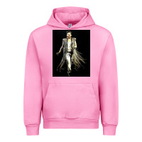 Fuchsia Pink adam lambert 01 Urban Hoodie - artisFamous