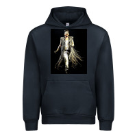 Navy adam lambert 01 Urban Hoodie - artisFamous