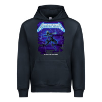 Navy blast the lightning Urban Hoodie - artisFamous
