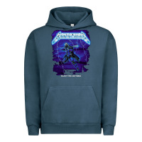 Pigment Midnight Navy blast the lightning Urban Hoodie - artisFamous