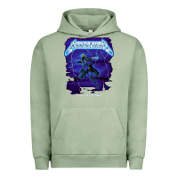 Pigment Oil Green blast the lightning Urban Hoodie - artisFamous