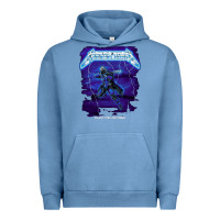 Pigment Pebble Blue blast the lightning Urban Hoodie - artisFamous