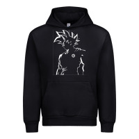 Black Goku Urban Hoodie - artisFamous