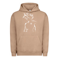 Pigment Burro Goku Urban Hoodie - artisFamous