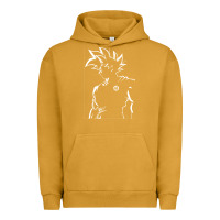 Pigment Peanut Butter Goku Urban Hoodie - artisFamous