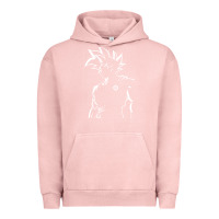 Pigment Salmon Goku Urban Hoodie - artisFamous