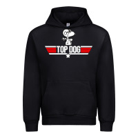 Black top dog Urban Hoodie - artisFamous