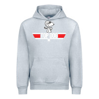 Heather Grey top dog Urban Hoodie - artisFamous
