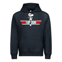 Navy top dog Urban Hoodie - artisFamous
