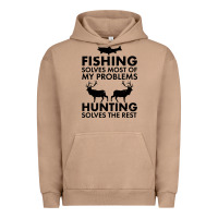 Pigment Burro funny fishing and hunting Urban Hoodie - artisFamous