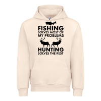 Sandshell funny fishing and hunting Urban Hoodie - artisFamous