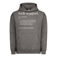 Pigment Tornado funny tech support definition Urban Hoodie - artisFamous