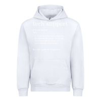White funny tech support definition Urban Hoodie - artisFamous