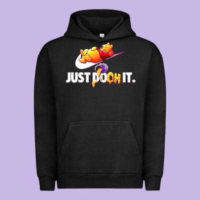 Pooh Just Pooh Urban Hoodie Designed By Artisfamous