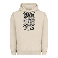 Pigment French Oak Essential Design Urban Hoodie - artisFamous