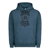 Pigment Midnight Navy Essential Design Urban Hoodie - artisFamous