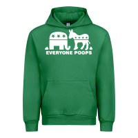 Emerald everyone poops Urban Hoodie - artisFamous