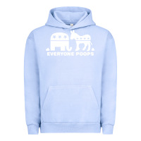 Pigment Grape Ice everyone poops Urban Hoodie - artisFamous