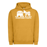 Pigment Peanut Butter everyone poops Urban Hoodie - artisFamous