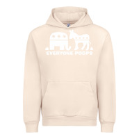 Sandshell everyone poops Urban Hoodie - artisFamous