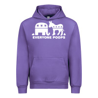 Tulip everyone poops Urban Hoodie - artisFamous