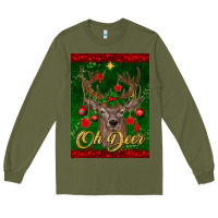 Army Green oh deer car air freshener Long Sleeve Tee - BundleAndBundleShop