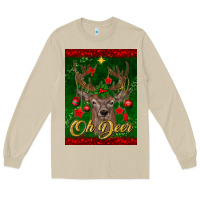 Mushroom oh deer car air freshener Long Sleeve Tee - BundleAndBundleShop