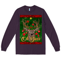 Plum oh deer car air freshener Long Sleeve Tee - BundleAndBundleShop
