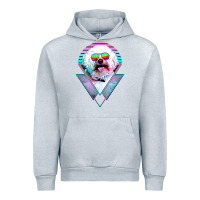 Heather Grey bichons frise dog vintage Urban Hoodie - artisFamous