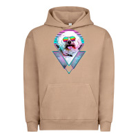Pigment Burro bichons frise dog vintage Urban Hoodie - artisFamous
