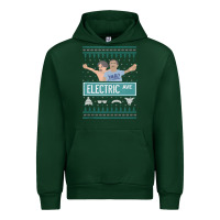 Forest Green pardon my take electric avenue ugly christmas sweater Urban Hoodie - artisFamous