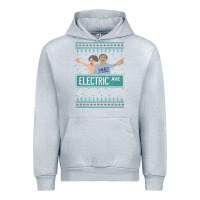 Heather Grey pardon my take electric avenue ugly christmas sweater Urban Hoodie - artisFamous