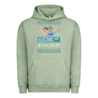 Pigment Oil Green pardon my take electric avenue ugly christmas sweater Urban Hoodie - artisFamous
