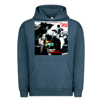 Pigment Midnight Navy NEWS KIDS ON THE BLOCK Urban Hoodie - artisFamous