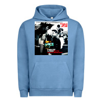 Pigment Pebble Blue NEWS KIDS ON THE BLOCK Urban Hoodie - artisFamous