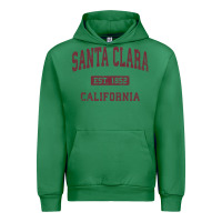 Emerald santa clara cali ca vintage athletic sports design Urban Hoodie - artisFamous