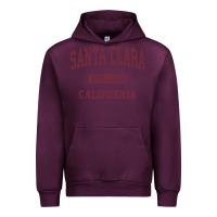 Mauve Wine santa clara cali ca vintage athletic sports design Urban Hoodie - artisFamous