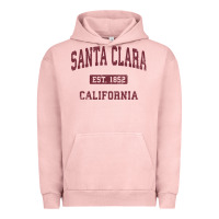 Pigment Salmon santa clara cali ca vintage athletic sports design Urban Hoodie - artisFamous