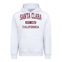 White santa clara cali ca vintage athletic sports design Urban Hoodie - artisFamous