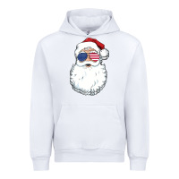 White santa claus  u.s.a sunglasses christmas in july santa Urban Hoodie - artisFamous