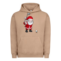 Pigment Burro santa claus golf christmas golfer golfing gift Urban Hoodie - artisFamous