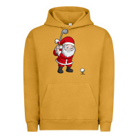 Pigment Peanut Butter santa claus golf christmas golfer golfing gift Urban Hoodie - artisFamous