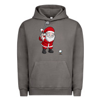 Pigment Tornado santa claus golf christmas golfer golfing gift Urban Hoodie - artisFamous