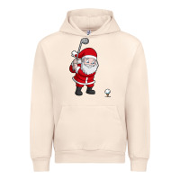 Sandshell santa claus golf christmas golfer golfing gift Urban Hoodie - artisFamous