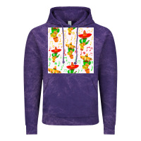 Cloud Purple mexico seamless pattern Vintage Hoodie - FaDigitalArtStudio