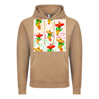 Vintage Coffee mexico seamless pattern Vintage Hoodie - FaDigitalArtStudio