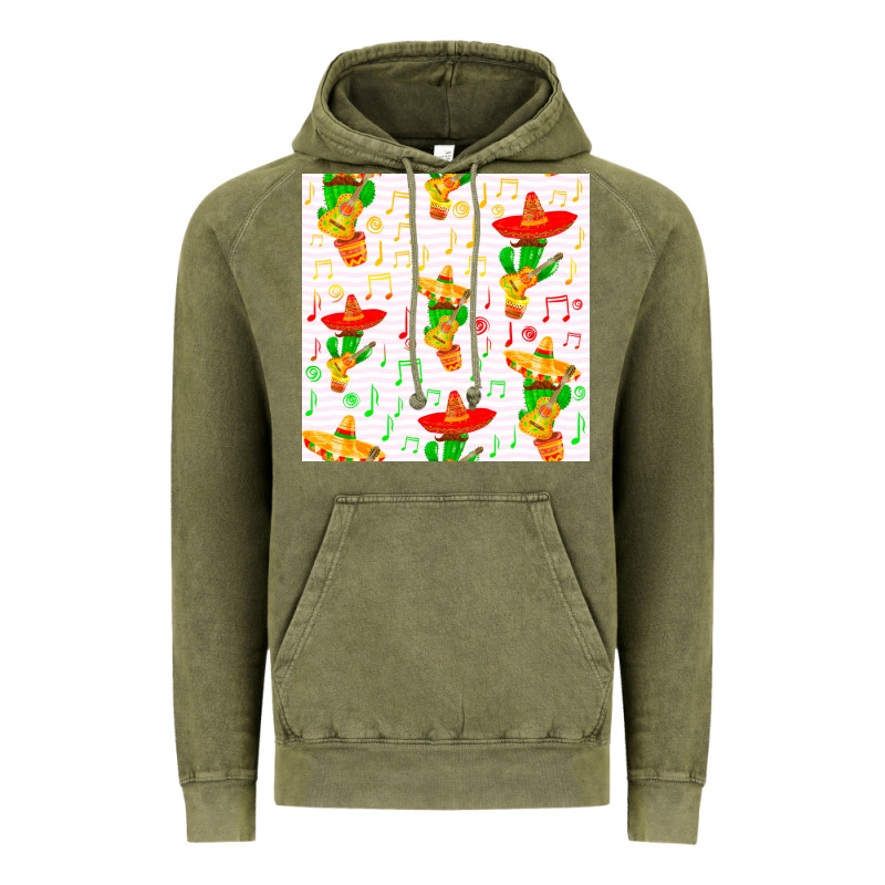 Mexico Seamless Pattern Vintage Hoodie by FaDigitalArtStudio | Teevron