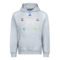 Heather Grey camiseta witcher Urban Hoodie - artisFamous